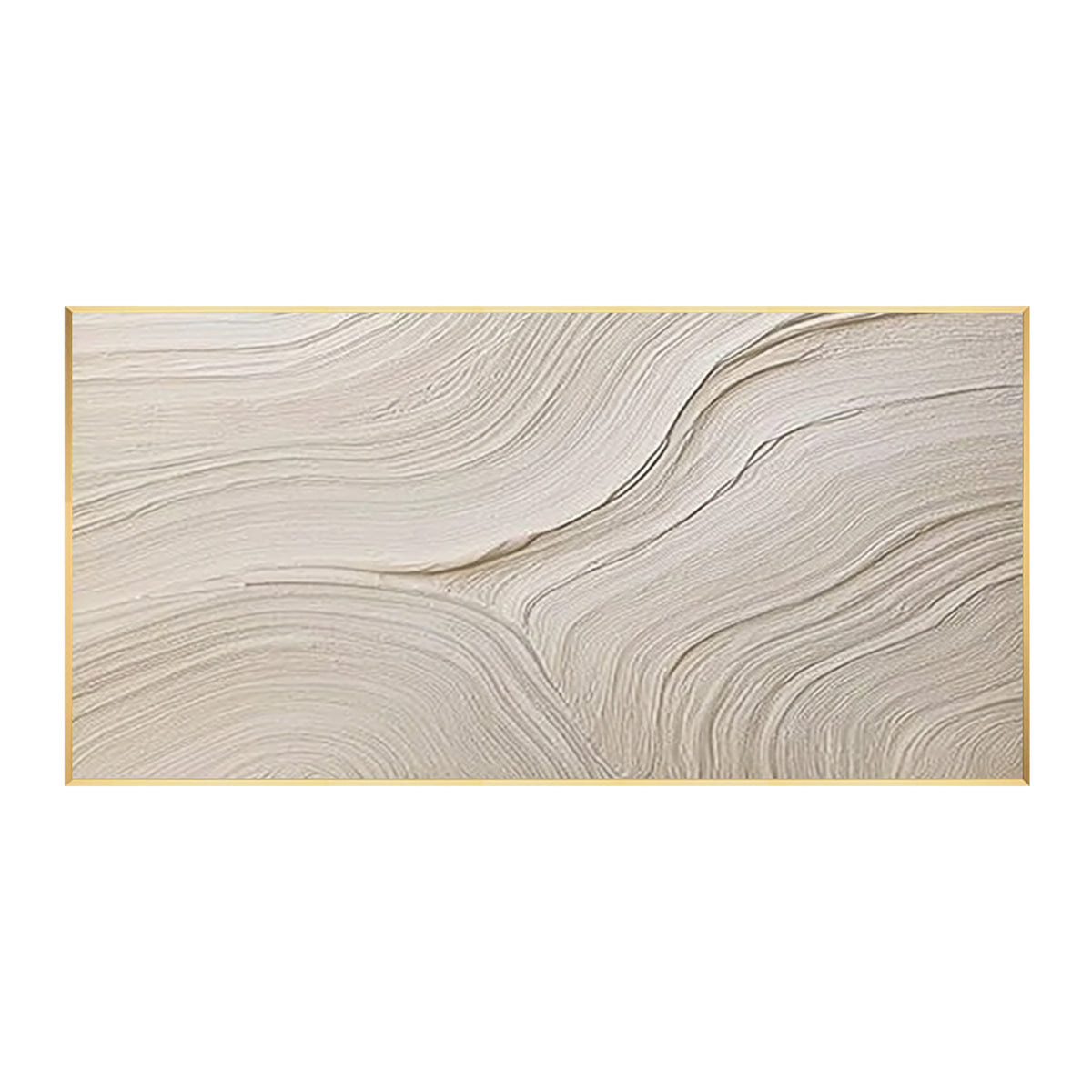 Minimalist neutral wall art for Japandi and Scandinavian style homes