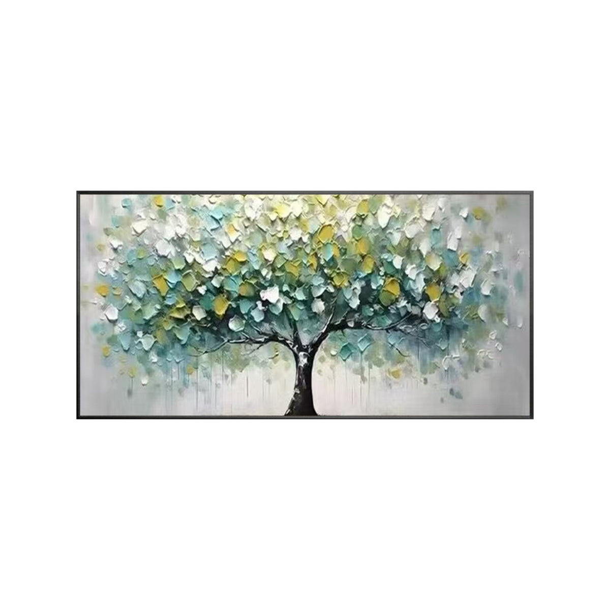Textured Tree of Life artwork for modern contemporary interiors