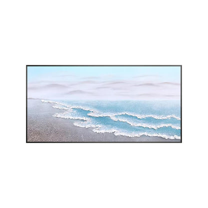 Contemporary coastal wall art for beach house decor