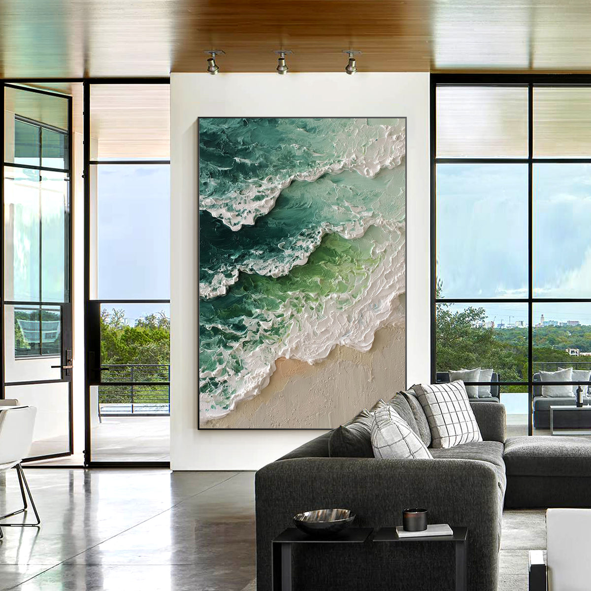 Ocean wall art_C06