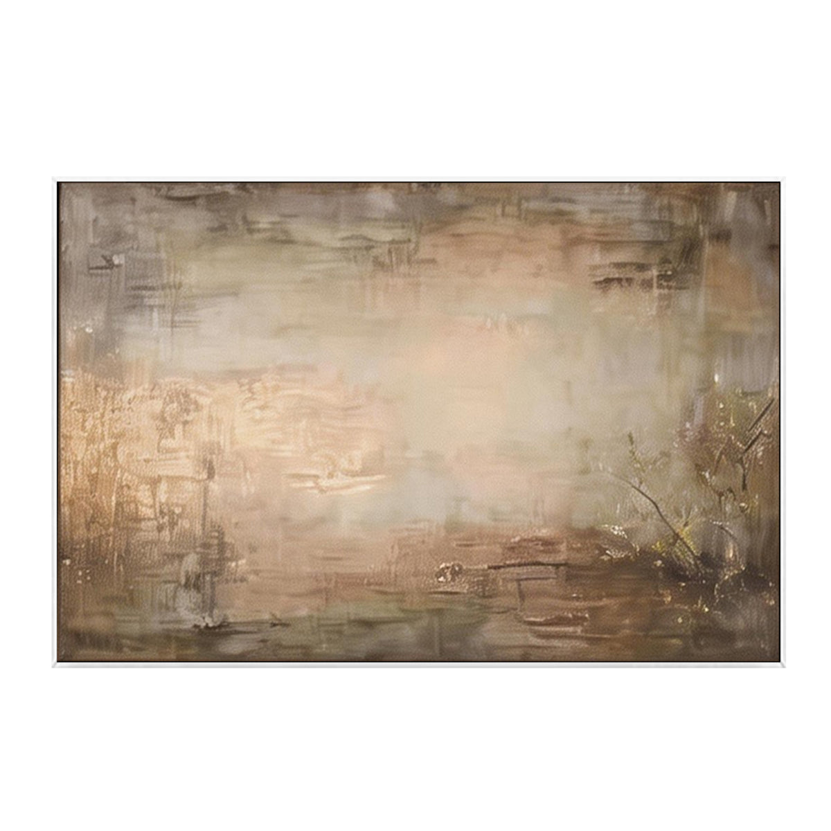large textured neutral  wabi sabi canvas wall art
