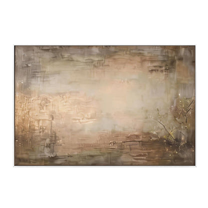 large textured neutral  wabi sabi canvas wall art